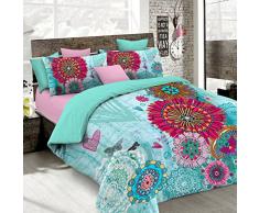 KI-OSA Cubierta de edredón con impresión digital de cobertura completa,250x200cm, KIO655, KIO 655, 250x250x2 cm, 3 Unidades