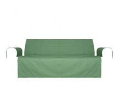 Cotton & Color Colcha salvadivano, algodón, Verde, 64 cm