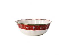 Villeroy & Boch Toys Delight Ensaladera Media de 25 cm de Diámetro, Porcelana, Blanco/Multicolor