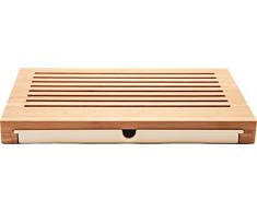 Alessi | GAG02 Sbriciola Tabla de Cortar de Bambú con Recogedor