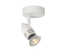 Lucide CARO-LED - Foco de techo - Ã 9 cm - LED - GU10-1x5W 2700K - Blanco