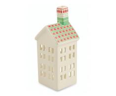 Villa dEste Canadá Casita para Velas T-Light de Porcelana
