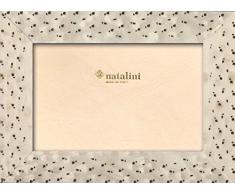 Natalini ATTICO 20X25 Marco de Fotos con Soporte para Mesa, Madera, Blanco, 20 X 25 X 1,5