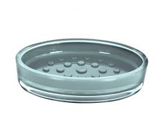 MSV Tahiti Vaso, Acrílico y Plástico, Gris, 13x9x3 cm