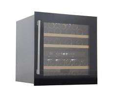 BOJ Vinoteca totalmente integrable W-0595B, Silenciosa (Negra, 36 botellas)