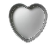 PME Bandeja de Aluminio Anodizado para Pasteles de CorazÃ³n 12 x 3-Pulgadas de Profundidad
