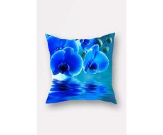 Lulu Home - Funda de Almohada, Multicolor, 45 x 45 cm