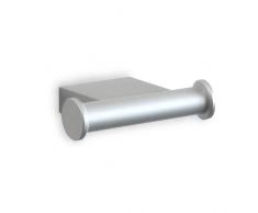 TATAY 6060300 - Colección Ice, Colgador de pared de aluminio con capacidad para 2 toallas, 7.5 x 2.2 x 5.2 cm