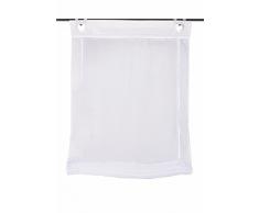 Home Fashion 91405 – 701 Blanco H: 130 x B: 70 Cm Estor Voile Uni