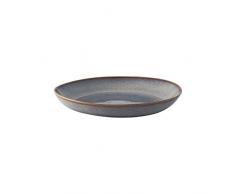 Villeroy & Boch - cuenco llano Lave beige, 28 x 27 x 4,3 cm, bonito cuenco de loza para guarniciones y grandes platos, apto para lavavajillas y microondas