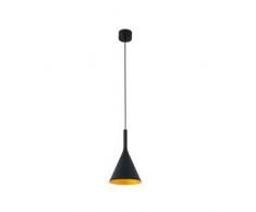 FARO BARCELONA 64162 - Pam Colgante (Bombilla incluida) LED, 24W, Color Negro