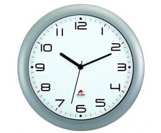 ALBA Reloj de Cuarzo Clásico de Pared, Gris, 30 cm