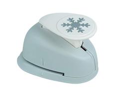 Rayher Perforadora de papel y Scrapbooking, copos de nieve, 2,54 cm ø, hasta 200 g/m², 69011000