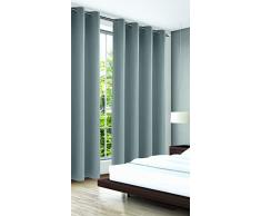 Albani MIA DimOut - Cortina con Ojales (280 x 140 cm), Color Gris