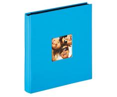 Walther Fun, EA-110-U, Slip-in Album, for Photos 10 x 15 cm, Ocean Blue Conectar La Diversión, Azul Marino, 400 Fotos 10x15 cm