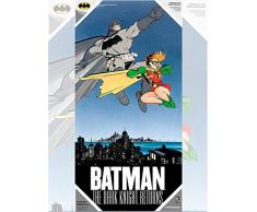 SD toys Caza Tie vs ala X Batman Y Robin Poster De Vidrio The Dark Knight Returns DC 30x60 Cm, Multicolor, 3x61x31 cm