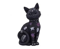 Nemesis Now Bad to The Bone - Figura de Gato (22 cm), Color Negro (B5887V2)