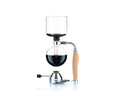 Bodum K11863-109 Mocca - Cafetera al vacÃ­o (4 Tazas, 0,5 l, Quemador de Gas, Acero Inoxidable)