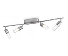 Philips Ledino Foco 56454/17/16 - Punto de luz (Cromo, LED, Blanco cálido, Interior, Bedroom, Salón, IP20)