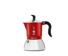 Bialetti Fiammetta Cafetera de inducciÃ³n, Stainless Steel, Rojo