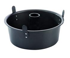 Tescoma - Delicia - Molde de Horno para Pastel de ángel, Acero al Carbono, Gris