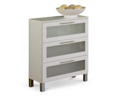 Simply Elan cajón Armario, Estructura aglomerado, Color Blanco, 31,5 x 67 x 82 cm