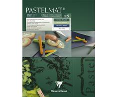 Clairefontaine Pastelmat Tarjetas de cartulina, 18Â x 24Â cm, 12Â Piezas