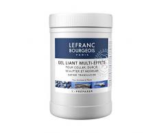 Lefranc & Bourgeois 300338Â Multi de efecto BinderÂ âÂ AcrÃ­lico Gel, fexibel, no vergilbend, impermeable de montaje skultur y Modelado, satinado, translÃºcido, 1000Â ml olla
