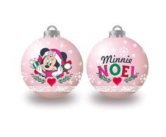 ARDITEX WD14010 Pack de 6 Bolas árbol de Navidad diámetro 8cm. de Disney-Minnie