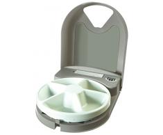 Petsafe, dispensador de 5 comidas para mascotas, automático, programación para 5 días, 5 bandejas de 165 g