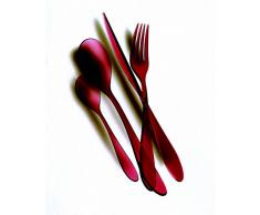 Mepra 111G22024 - Cubertería especial unificada, color rojo