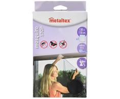 Metaltex 297702 - Mosquitera para ventana, 130 x 150 centÃmetros, color negro