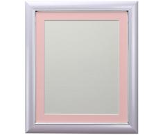 FRAMES BY POST Marco de Fotos, plástico, Lilac, 20 x 20 Inch Image Size 40 x 40 cm