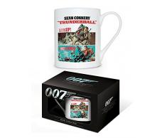 Pyramid International mgbc23120 James Bond (Thunder Ball) Porcelana Taza, cerámica, Multicolor, 12,5 x 8,5 x 9 cm