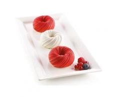 Silikomart 26.290.13.0065 Molde 6 cavidades de Silicona Mini Intreccio