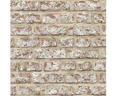 Arthouse, Papel Pintado, Estilo rÃºstico, Efecto Ladrillos A La Vista, DE Vinilo