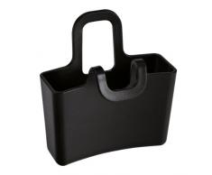 Koziol Lilli - Set de 2 Mini contenedores, para Taza, Color Negro sólido