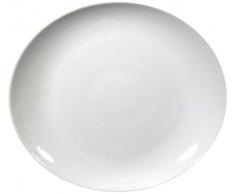 SATURNIA - Plato para Carne - Línea Tivoli - 30 cm de diámetro - Color Blanco