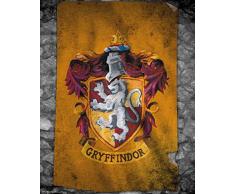 GB Eye LTD, Harry Potter, Gryffindor Flag, Mini Poster, 40 x 50 cm