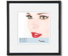Walther Galeria Marco Foto PlÃ¡stico Negro 20 x 20 cm