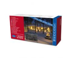 Konstsmide 1068-010 - Guirnalda LED para el árbol de navidad (velas de luz, 10 diodos de blanco cálido, 230 V, 1W, para interiores)