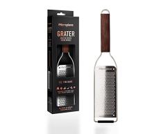 Microplane Serie Master Rallador Fino, Acero Inoxidable, MarrÃ³n, 1.60x32x10 cm