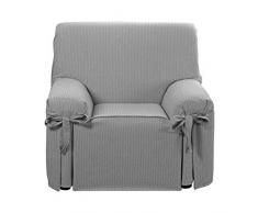 Martina Home Capri Funda DE Sofa Lazos, Gris, 1 Plaza