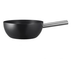 Spring 2896600624 - Cacerola para fondue (aluminio, 23 cm, apta para inducción), color negro