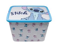 Caja de almacenaje con Cierre de Click de 23 litros de Stitch and Angel