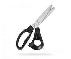 Premax tijeras dentadas de acero inoxidable 23 cm/22,86 cm, con diseño ergonómico para mayor comodidad y, agarre seguro.