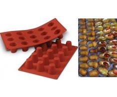 silikomart Molde de Silicona NR.15 Baba Mini Ã¸35 mm H 38 mm de la lÃ­nea Classic