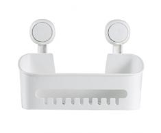 Uten Estante de Ducha con Ventosa Autoadhesivo Cesta Estanteria Organizador para Cocina Sala de Estar BaÃ±o