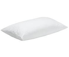 Pikolin Home - Almohada de fibra antiácaros que evita los sÃntomas de la alergia, para dormir de lado o boca arriba con firmeza baja, Color Blanco, 70 x 45 cm