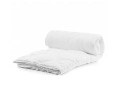 Komfortec Colcha de Verano 240 x 220 cm, Fina y Ligera, para Verano, Manta hipoalergénica, Color Blanco